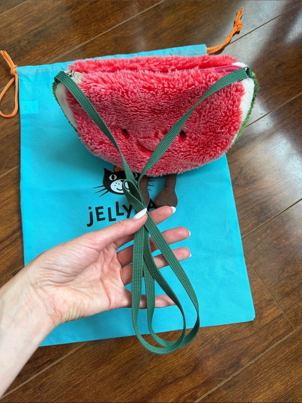 Jellycat Watermelon Plush Bag